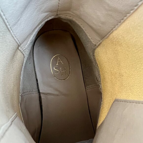 Ash Womens Lenny Studded Leather Chelsea Boots Whisper Cream size EU 38 US 7.5 8 - Picture 13 of 16